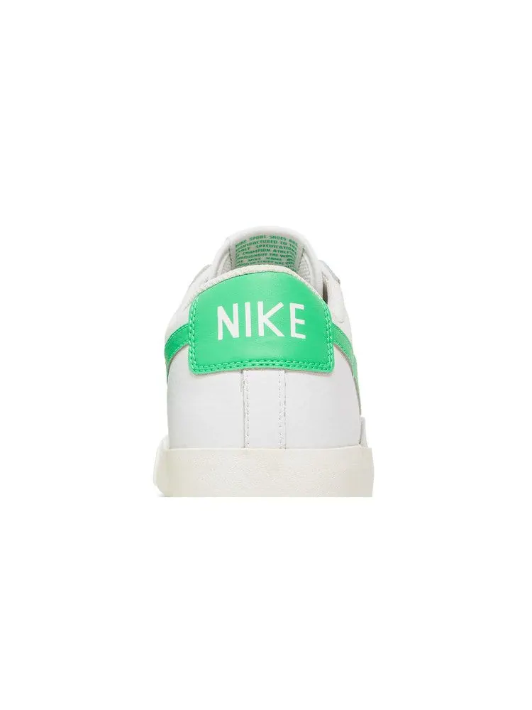 Кроссовки Nike Blazer Low 'Green Spark' — изображение 8 из 9, белый/зеленый