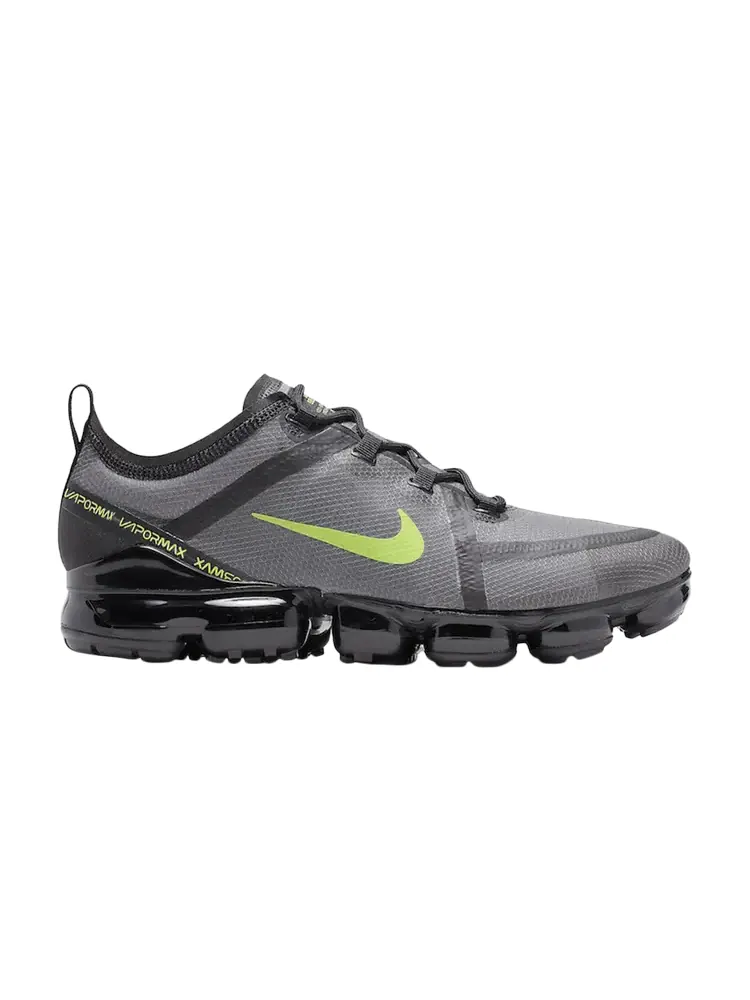 Кроссовки Nike Air VaporMax 2019 'Wolf Grey Volt' — изображение 1 из 1, серый