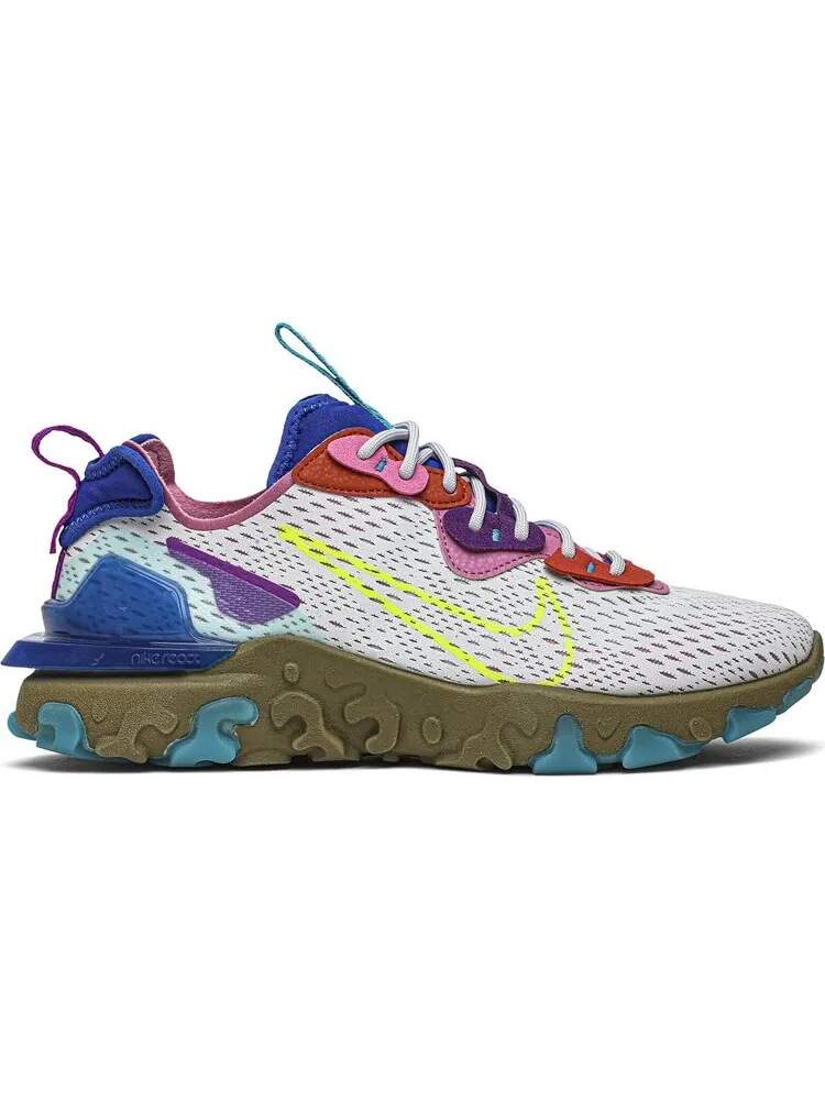 Кроссовки Nike Wmns React Vision 'Lemon Venom' — изображение 1 из 8, мульти