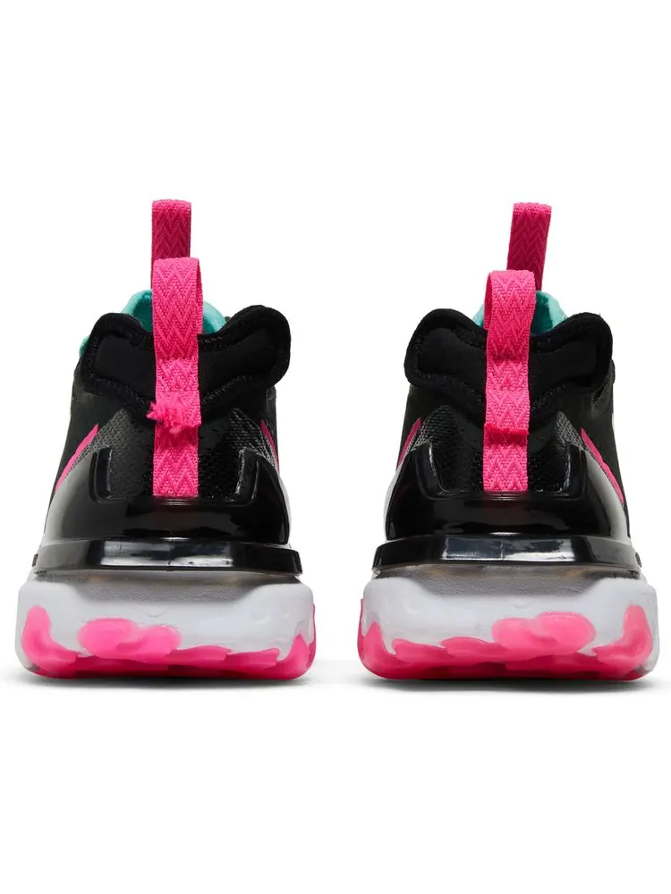 Кроссовки Nike Wmns React Vision 'Dark Smoke Grey Pink Blast' — изображение 6 из 8, черный