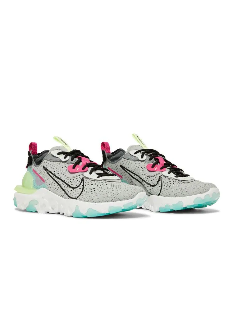 Кроссовки Nike Wmns React Vision 'Wolf Grey Pink Prime' — изображение 9 из 9
