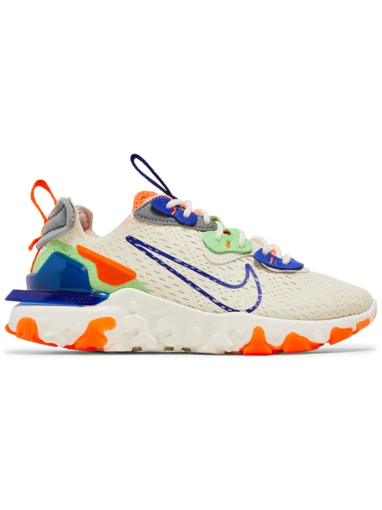 Кроссовки Nike Wmns React Vision 'Pale Ivory Concord' — изображение 1 из 8, бежевый
