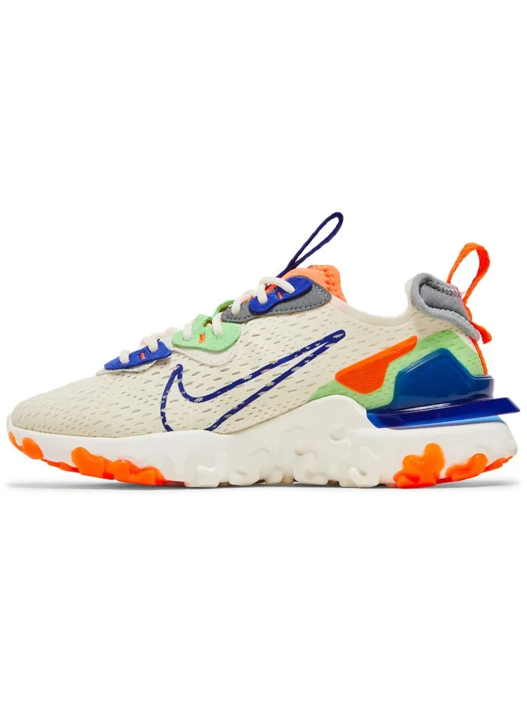 Кроссовки Nike Wmns React Vision 'Pale Ivory Concord' — изображение 3 из 8, бежевый