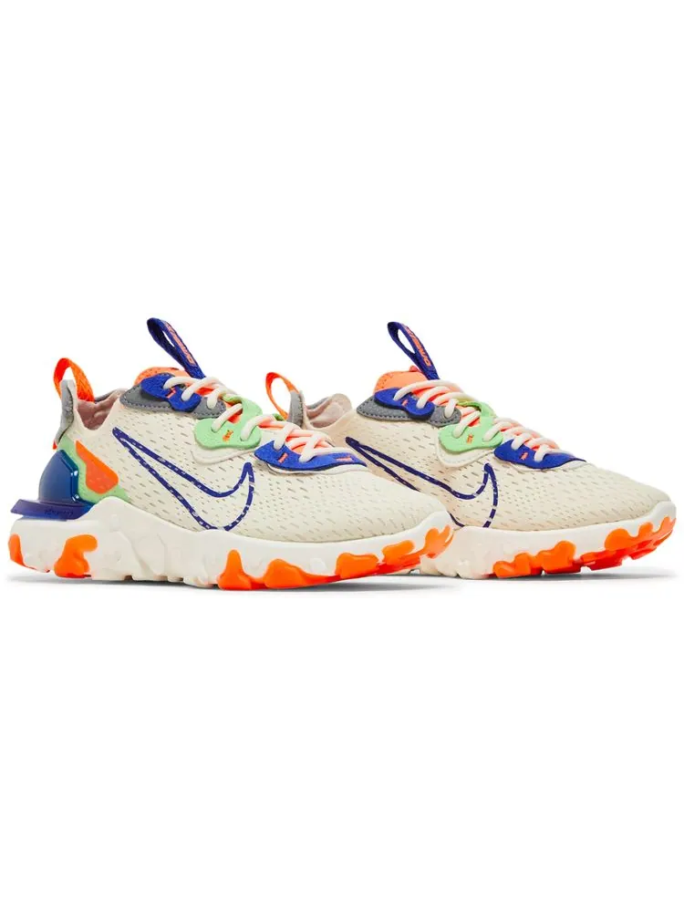 Кроссовки Nike Wmns React Vision 'Pale Ivory Concord' — изображение 8 из 8, бежевый