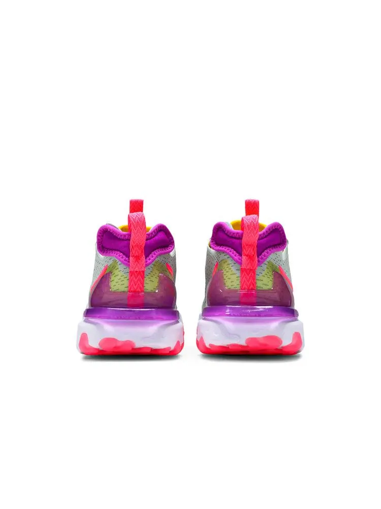 Кроссовки Nike Wmns React Vision 'Pistachio Frost' — изображение 7 из 9, фиолетовый/желтый/белый