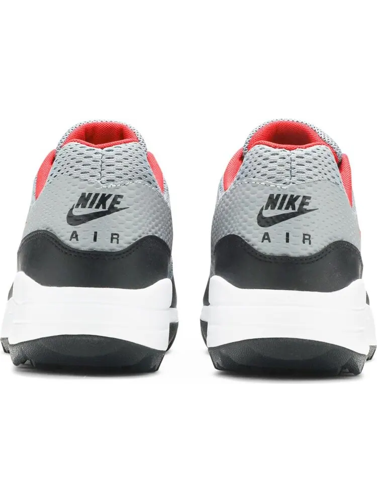 Кроссовки Nike Air Max 1 Golf 'Particle Grey Red' — изображение 6 из 8, серый