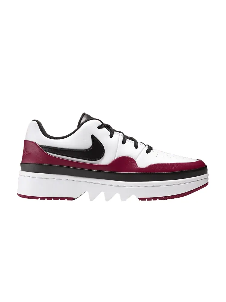 Кроссовки Air Jordan Wmns Air Jordan 1 Jester XX Low 'Noble Red' — изображение 1 из 1, белый/черный/красный