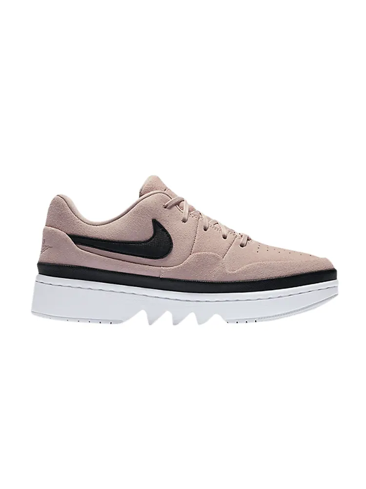 Кроссовки Air Jordan Wmns Air Jordan 1 Jester XX Low Laced 'Barely Rose' — изображение 1 из 1, розовый/белый/черный