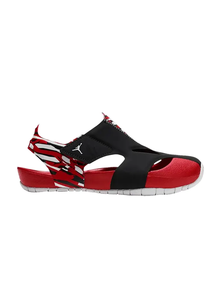Кроссовки Jordan Flare PS 'Black University Red' — изображение 1 из 1, черный красный