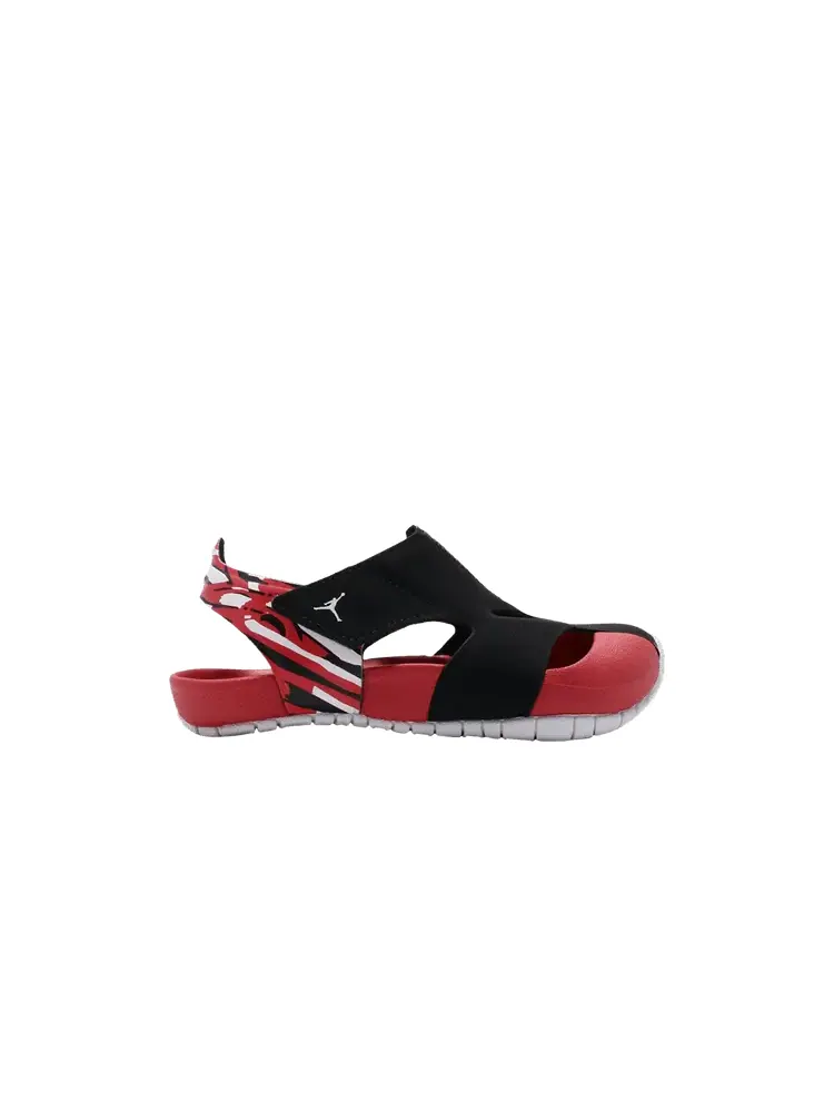 Кроссовки Jordan Flare TD 'Black University Red' — изображение 1 из 1, черный красный