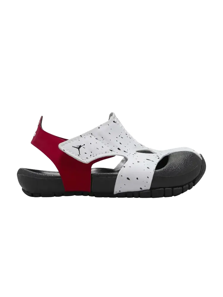 Кроссовки Jordan Flare TD 'White Gym Red Black Speckled' — изображение 1 из 1, белый красный черный