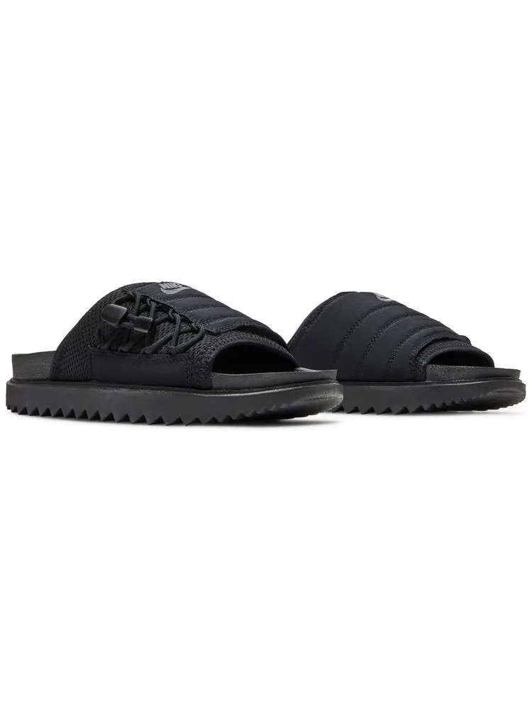 Шлепанцы Nike Wmns Asuna Slide 'Triple Black' — изображение 8 из 8, черный