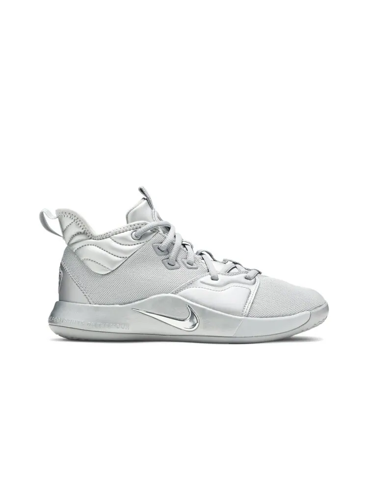 Кроссовки Nike NASA x PG 3 GS '50th Anniversary' — изображение 1 из 4, серебряный