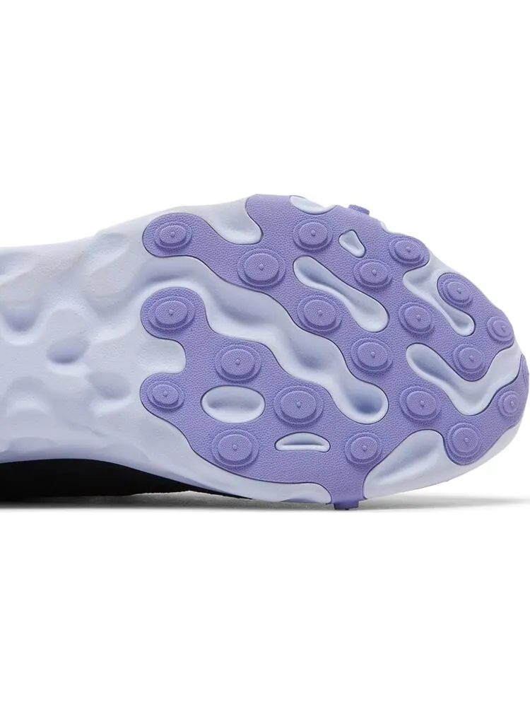 Кроссовки Nike React Element 55 'Black Palest Purple' — изображение 5 из 8, черный