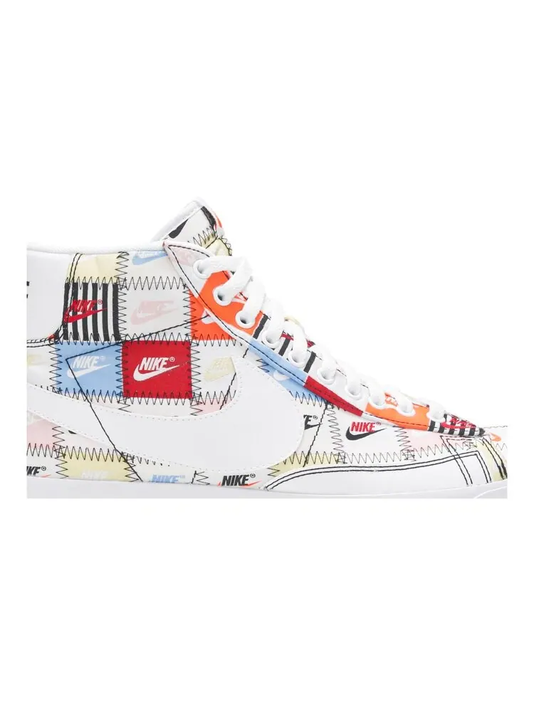 Кроссовки Nike Blazer Mid 'Patchwork' — изображение 2 из 4, белый