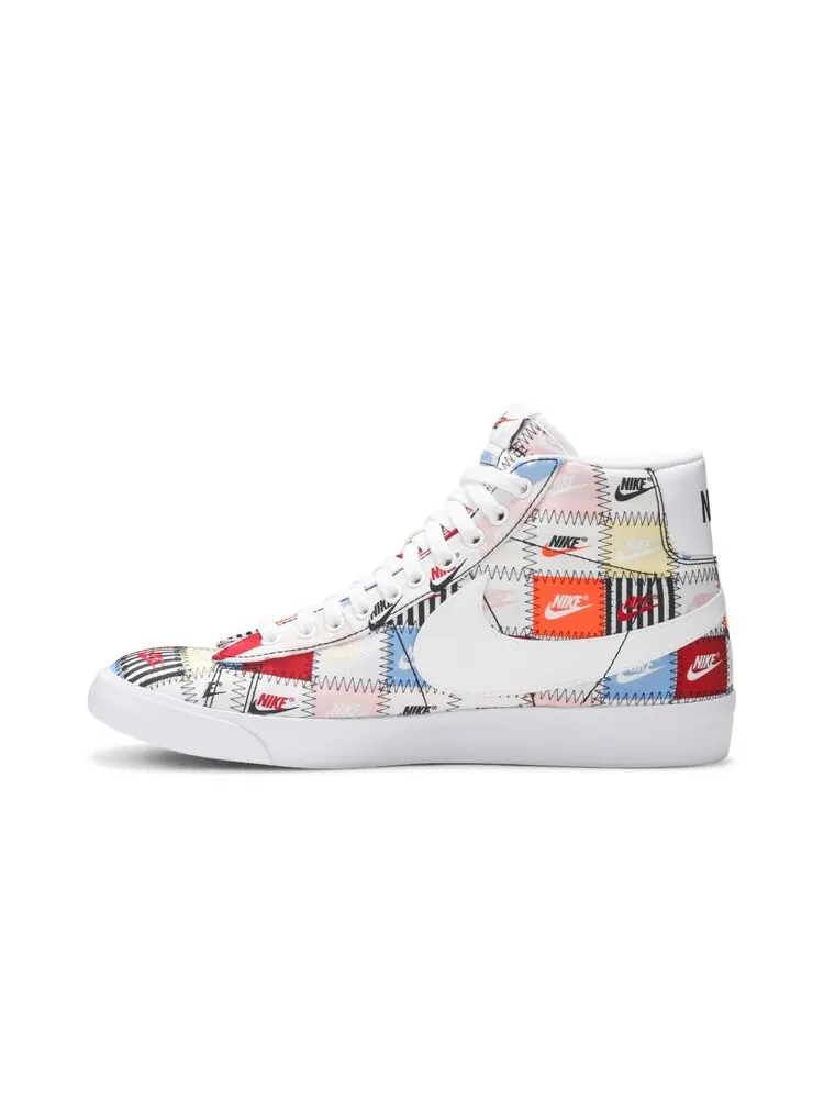 Кроссовки Nike Blazer Mid 'Patchwork' — изображение 3 из 4, белый