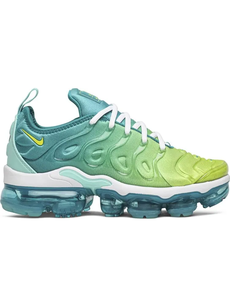 Кроссовки Nike Wmns Air VaporMax Plus 'Lemon Lime' — изображение 1 из 8, бирюзовый