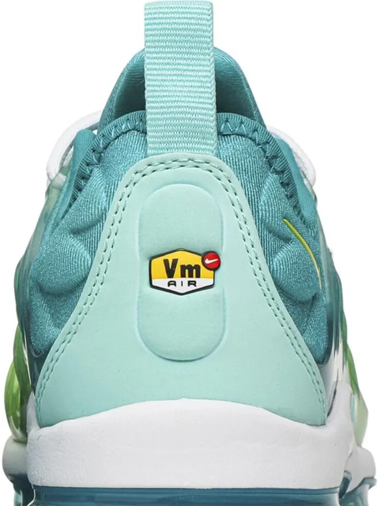 Кроссовки Nike Wmns Air VaporMax Plus 'Lemon Lime' — изображение 7 из 8, бирюзовый