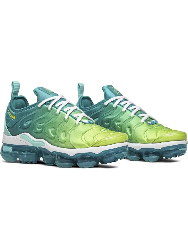 Кроссовки Nike Wmns Air VaporMax Plus 'Lemon Lime' — изображение 8 из 8, бирюзовый