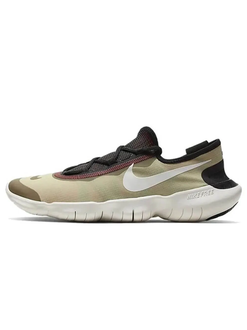 Кроссовки Nike Free RN 5.0 2020 'Olive Aura' — изображение 1 из 5, зеленый