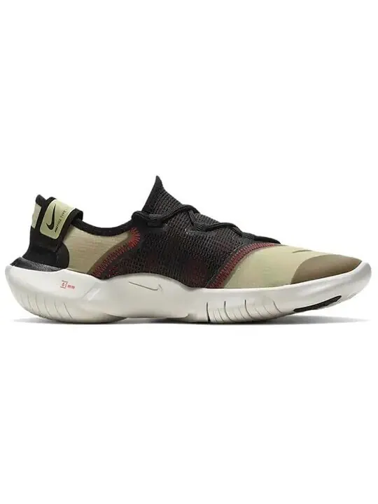 Кроссовки Nike Free RN 5.0 2020 'Olive Aura' — изображение 2 из 5, зеленый