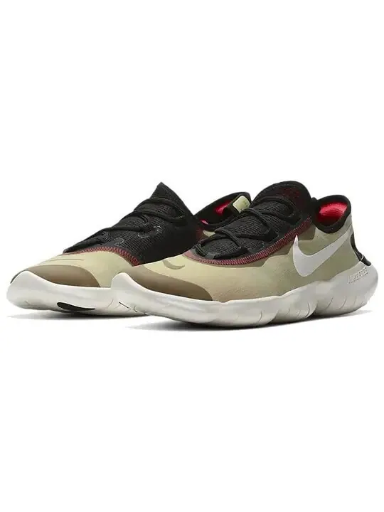 Кроссовки Nike Free RN 5.0 2020 'Olive Aura' — изображение 3 из 5, зеленый