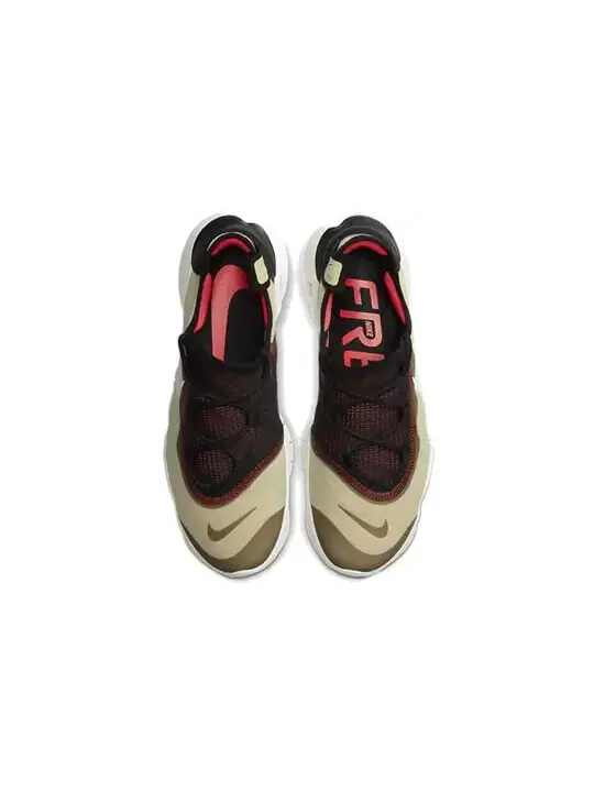 Кроссовки Nike Free RN 5.0 2020 'Olive Aura' — изображение 4 из 5, зеленый