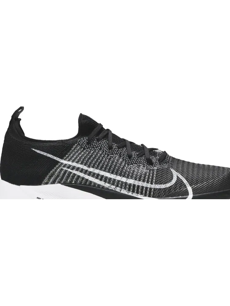 Кроссовки Nike Air Zoom Tempo NEXT% Flyknit 'Black White Volt' — изображение 2 из 8, черный
