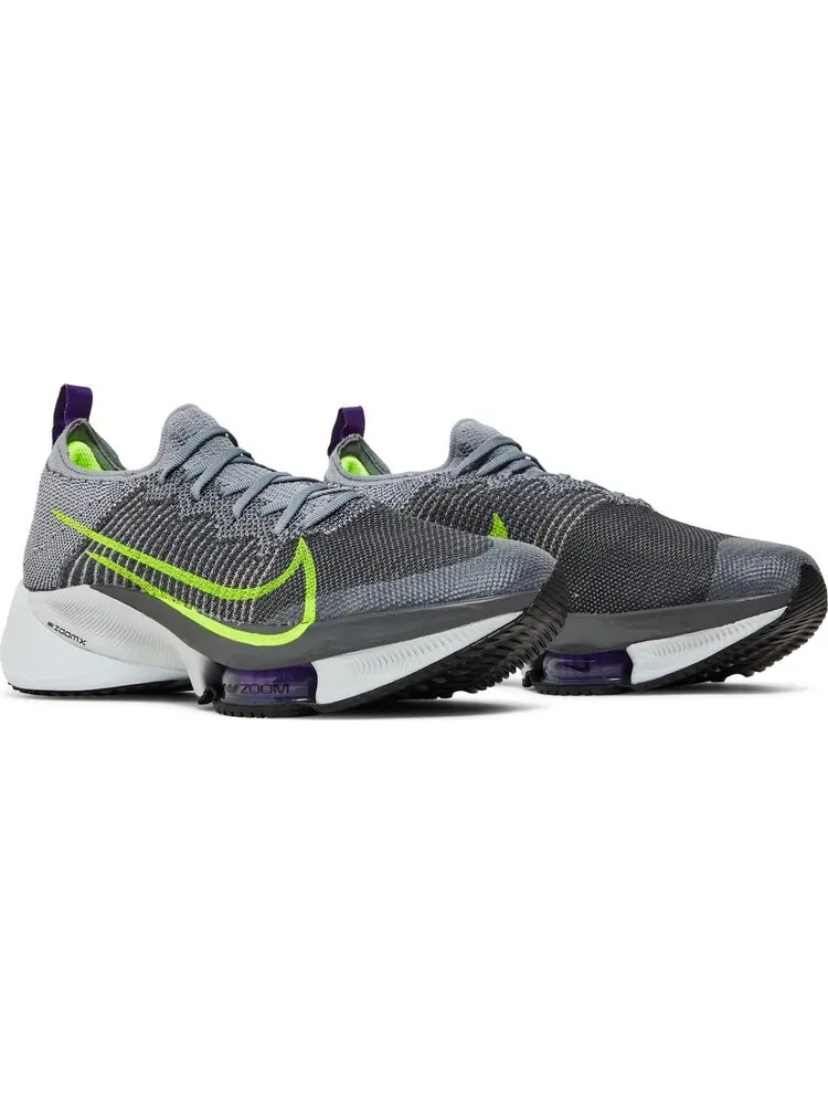 Кроссовки Nike Air Zoom Tempo NEXT% Flyknit 'Particle Grey Volt' — изображение 8 из 8, серый