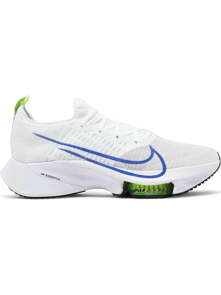 Кроссовки Nike Air Zoom Tempo NEXT% Flyknit 'White Racer Blue' — изображение 1 из 8, белый