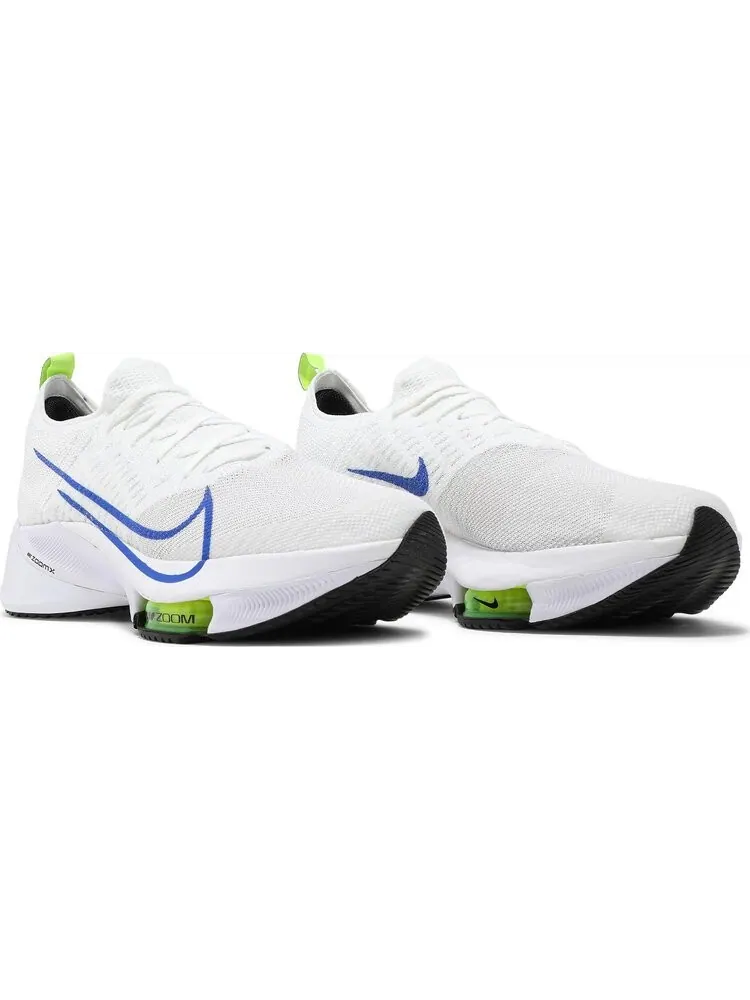 Кроссовки Nike Air Zoom Tempo NEXT% Flyknit 'White Racer Blue' — изображение 8 из 8, белый