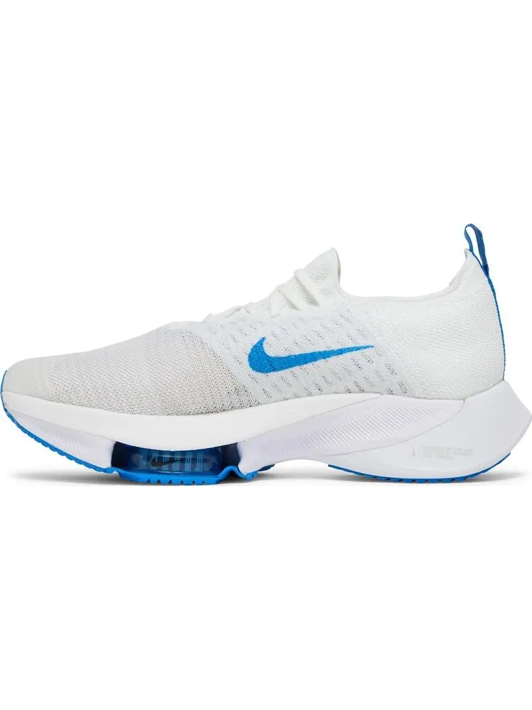 Кроссовки Nike Air Zoom Tempo NEXT% 'White Photo Blue' — изображение 3 из 8, белый