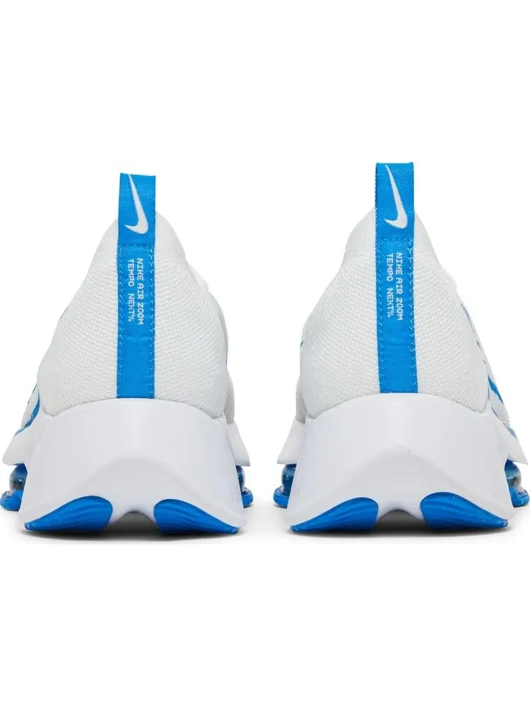 Кроссовки Nike Air Zoom Tempo NEXT% 'White Photo Blue' — изображение 6 из 8, белый