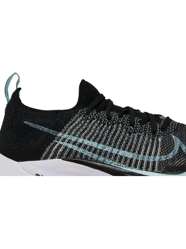 Кроссовки Nike Wmns Air Zoom Tempo NEXT% Flyknit 'Black Glacier Blue' — изображение 2 из 8, черный