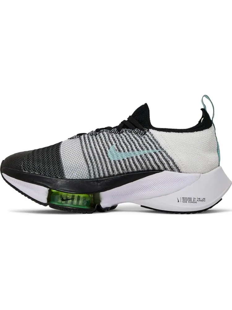 Кроссовки Nike Wmns Air Zoom Tempo NEXT% Flyknit 'Black Glacier Blue' — изображение 3 из 8, черный