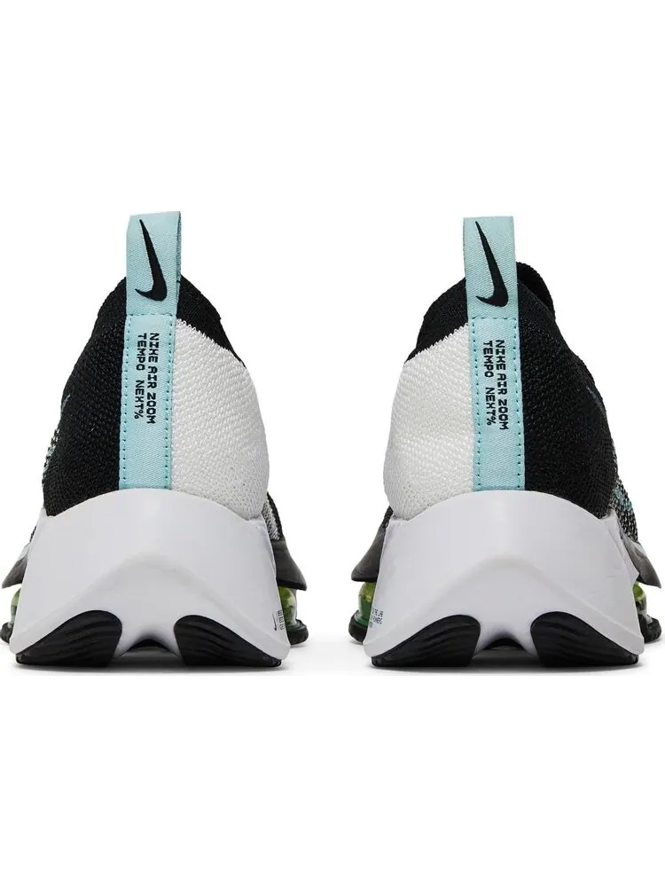 Кроссовки Nike Wmns Air Zoom Tempo NEXT% Flyknit 'Black Glacier Blue' — изображение 6 из 8, черный
