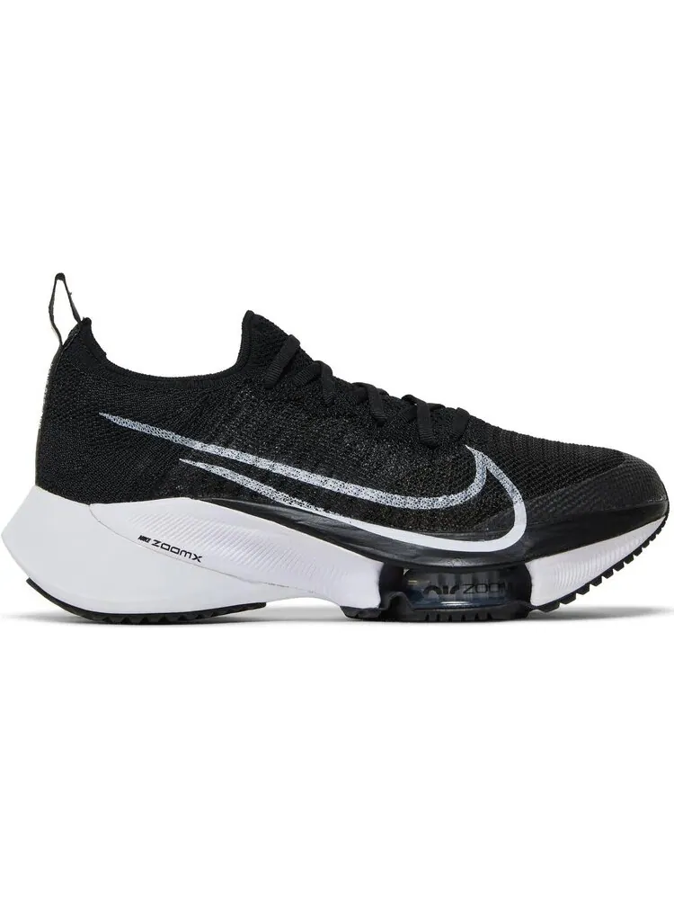 Кроссовки Nike Wmns Air Zoom Tempo NEXT% Flyknit 'Black White' — изображение 1 из 7, черный