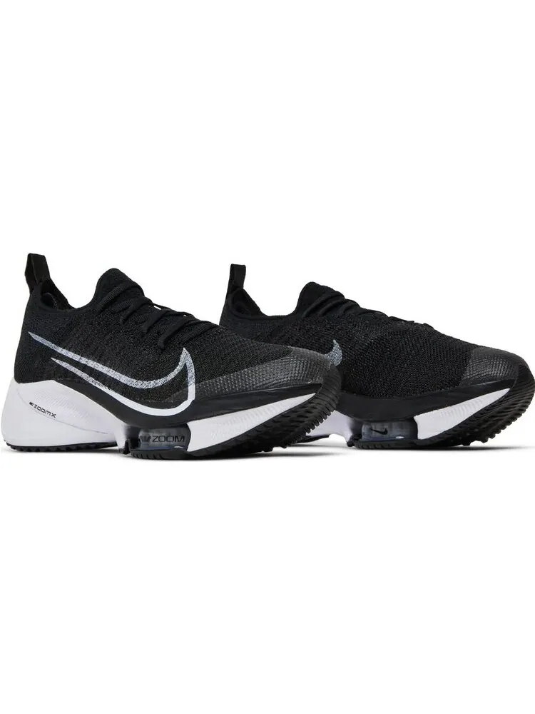 Кроссовки Nike Wmns Air Zoom Tempo NEXT% Flyknit 'Black White' — изображение 2 из 7, черный