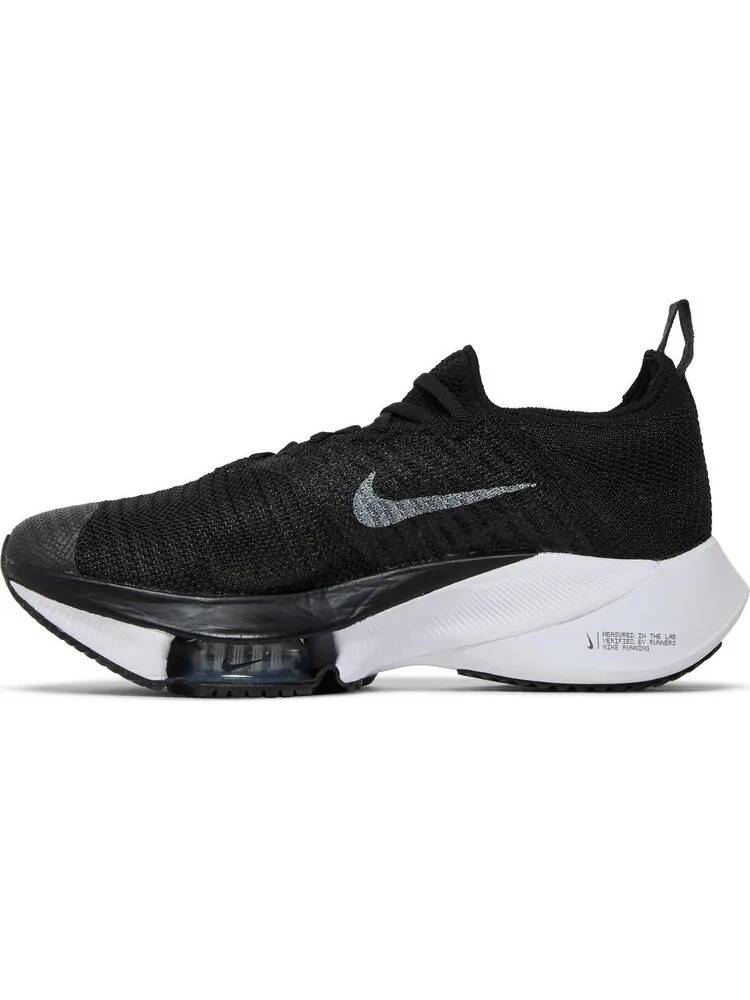 Кроссовки Nike Wmns Air Zoom Tempo NEXT% Flyknit 'Black White' — изображение 7 из 7, черный