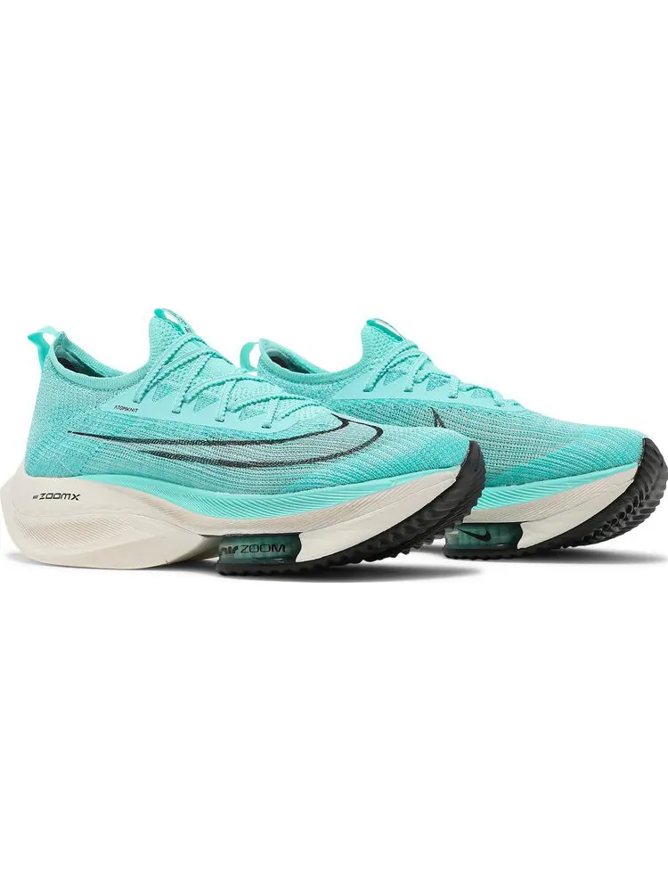 Кроссовки Nike Air Zoom Alphafly Next% 'Hyper Turquoise' — изображение 2 из 7, зеленый