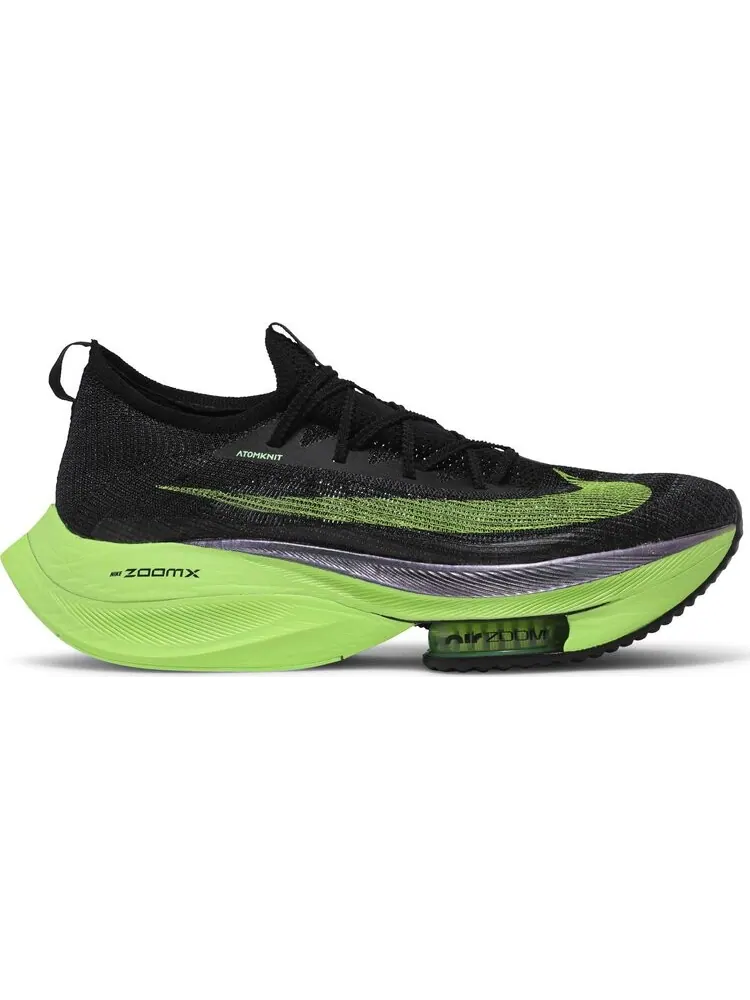 Кроссовки Nike Air Zoom Alphafly Next% 'Lime Blast' — изображение 1 из 8, зеленый