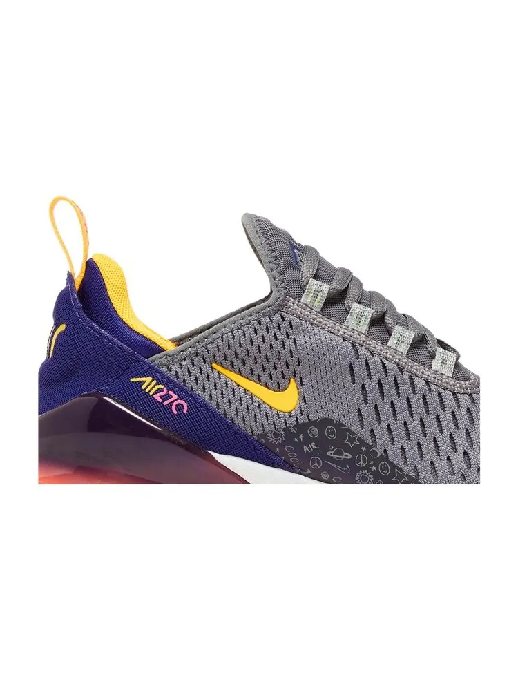 Кроссовки Nike Air Max 270 GS 'Regency Purple' — изображение 2 из 4, фиолетовый