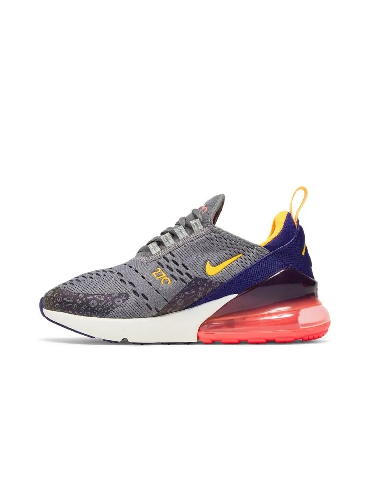 Кроссовки Nike Air Max 270 GS 'Regency Purple' — изображение 3 из 4, фиолетовый