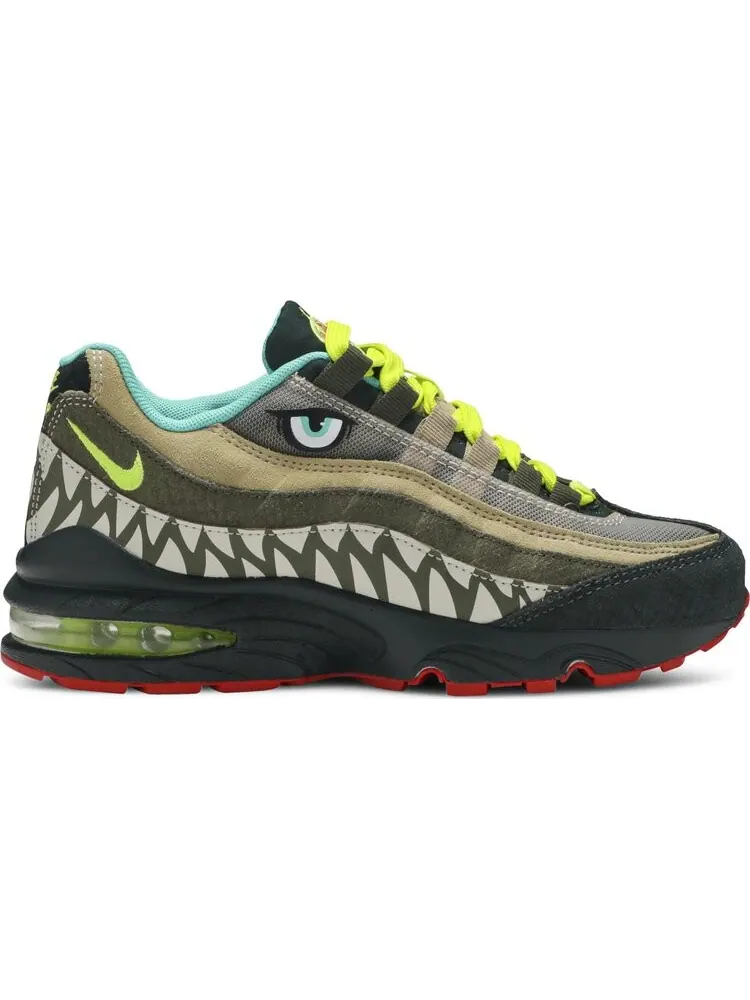 Кроссовки Nike Air Max 95 GS 'Monster' — изображение 1 из 8, зеленый