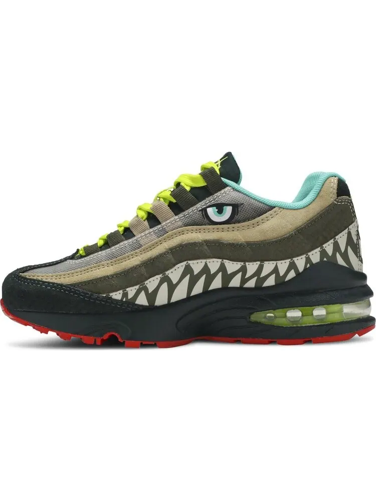 Кроссовки Nike Air Max 95 GS 'Monster' — изображение 3 из 8, зеленый
