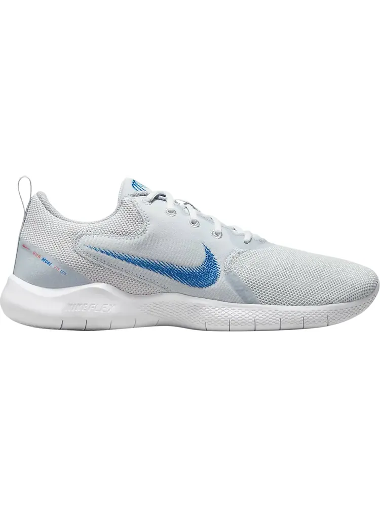 Кроссовки Nike Flex Experience Run 10 'Pure Platinum Imperial Blue' — изображение 1 из 1, серый