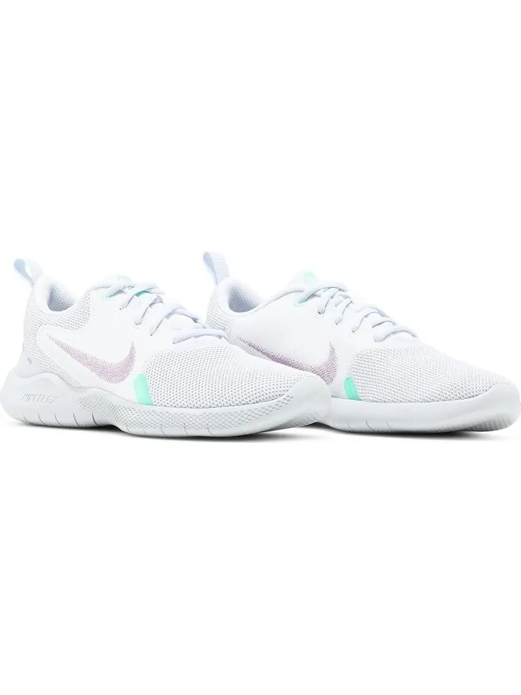 Кроссовки Nike Wmns Flex Experience Run 10 'White Violet Shock' — изображение 8 из 8, белый
