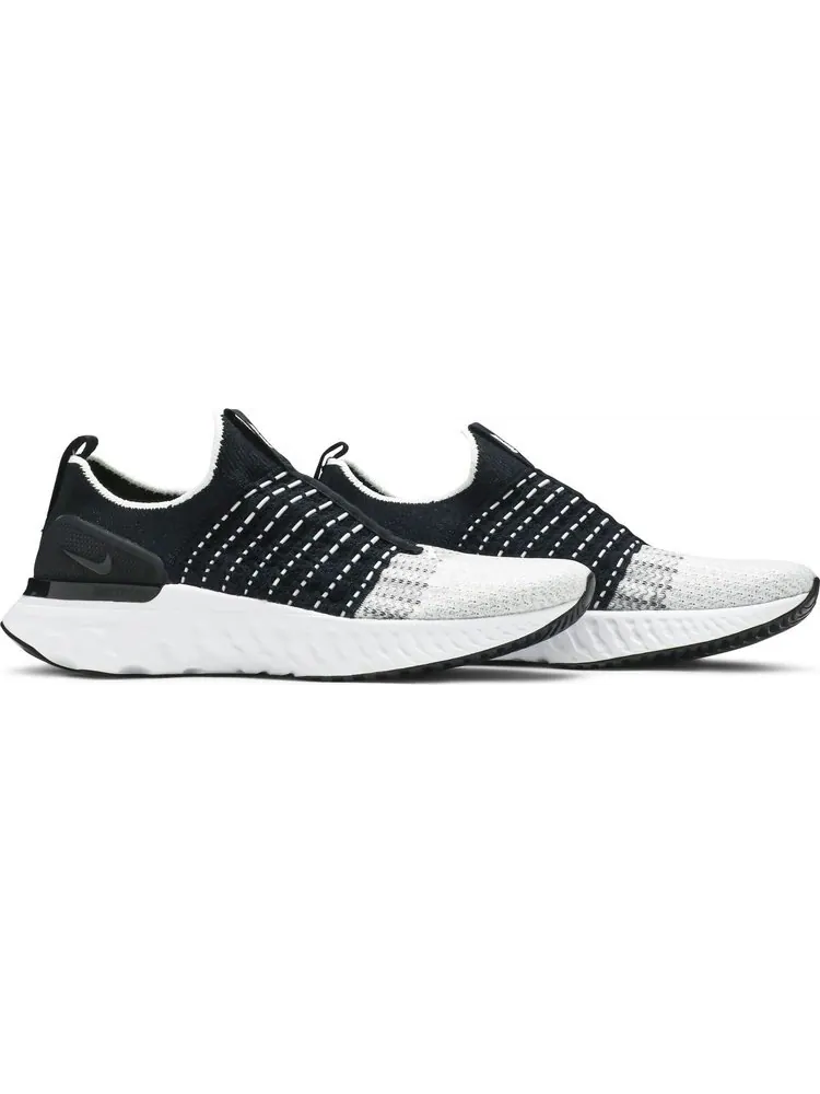 Кроссовки Nike React Phantom Run Flyknit 2 'Black White' — изображение 8 из 8, черный