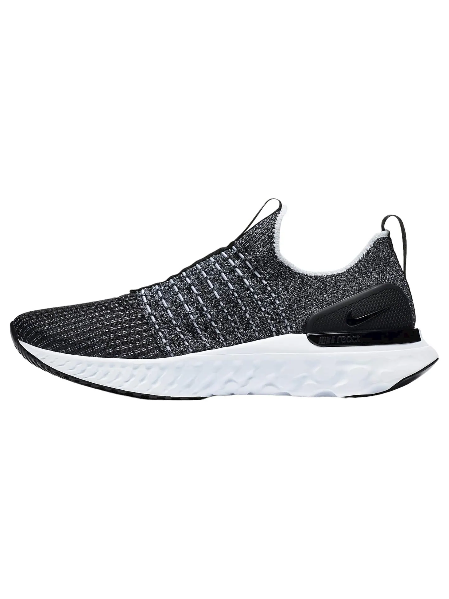 Кроссовки Nike React Phantom Run Flyknit 2 — изображение 1 из 7, черный/белый