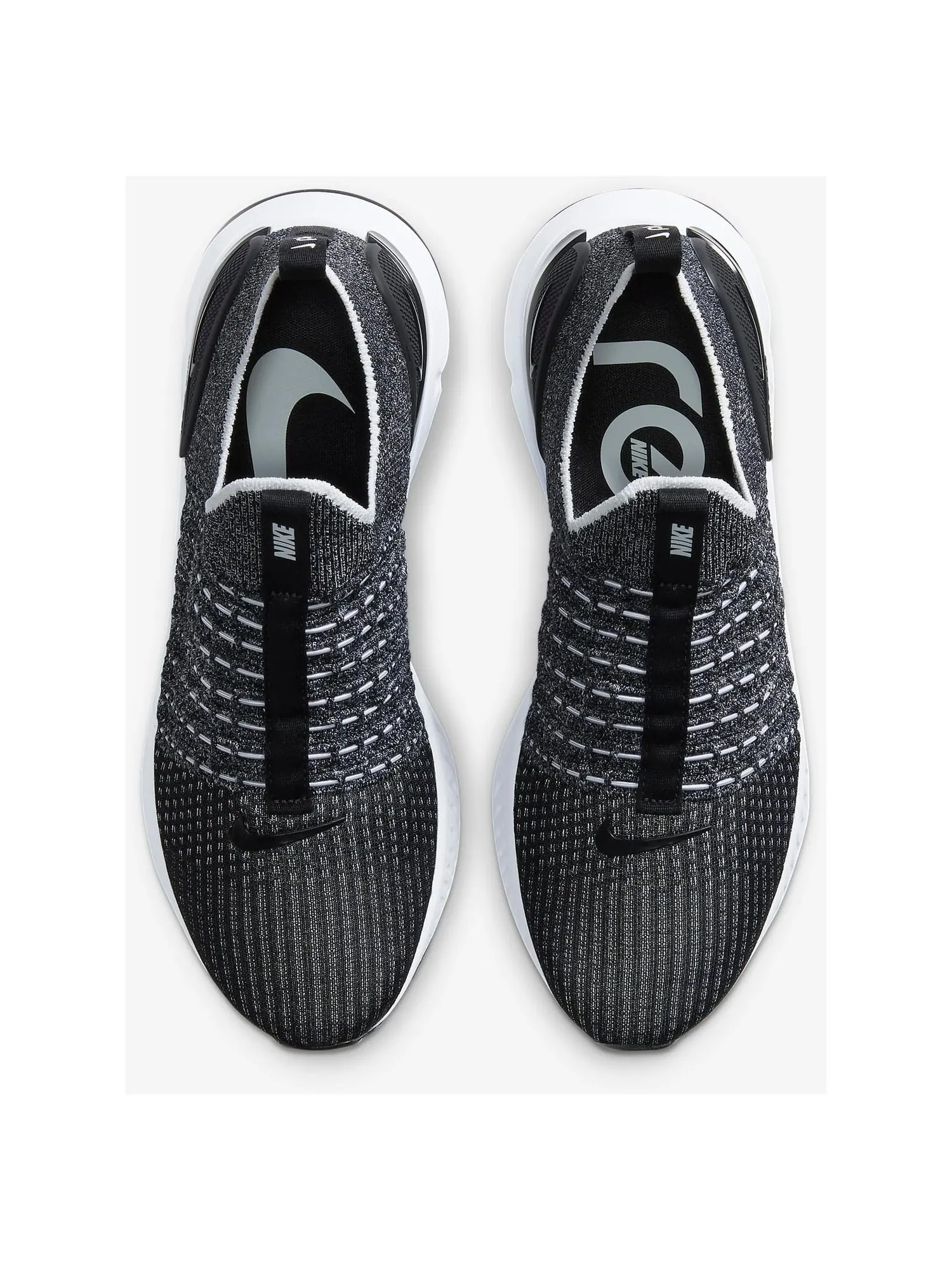 Кроссовки Nike React Phantom Run Flyknit 2 — изображение 3 из 7, черный/белый